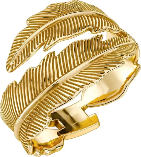 Edblad Feather Bangle Gold L Gold L