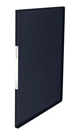 Esselte Vivida display book for A4 capacity: 80 sheets vivid black