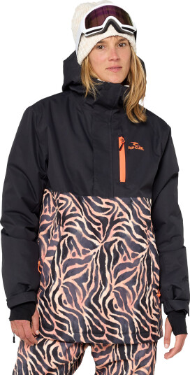 Rip Curl Women's Anti Series Anorak 10K/10K Snow Jacket Black M