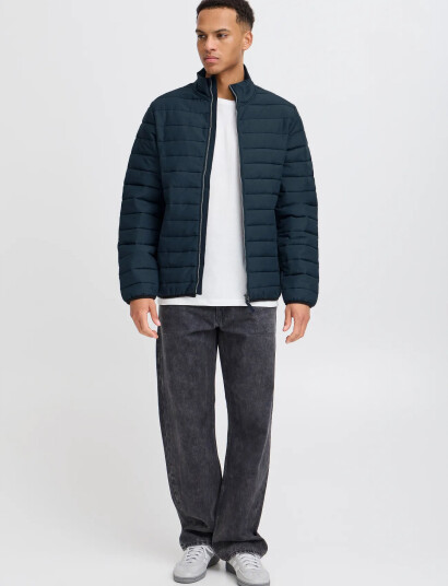 Blend Bhedmar Puffer With Stand Collar Navy XXXL Blend Bhedmar Puffer With Stand Collar Navy XXXL