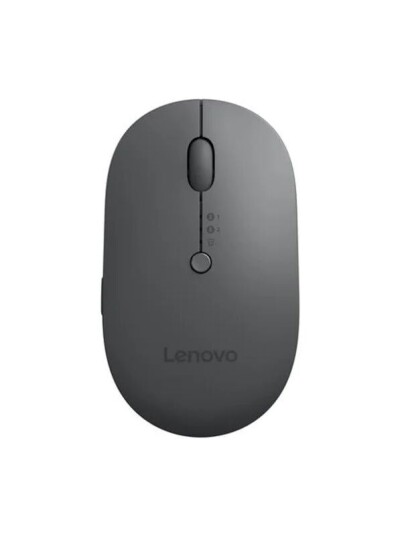 Lenovo X9 Multi-Device Trådløs Mus med Bluetooth 5.0 og Optisk Teknologi - Lyn Grå/Tordensvart Lenovo X9 Multi-Device Trådløs Mus med Bluetooth 5.0 og Optisk Teknologi - Lyn Grå/Tordensvart