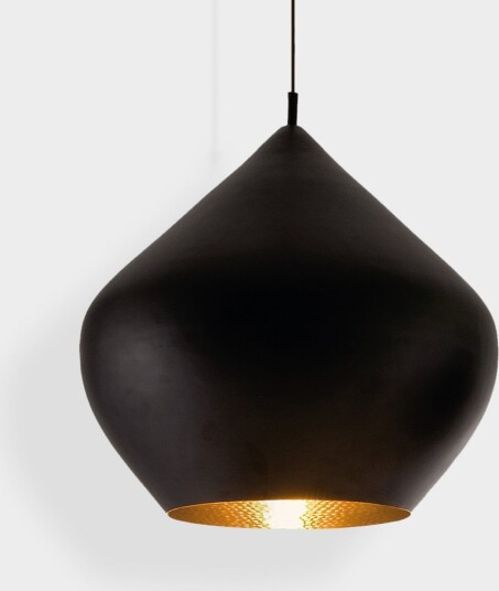 Beat Stout LED pendellampe matt svart/messing – Tom Dixon   Stue   Design   Med en lyskilde