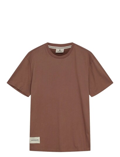 Anerkjendt Akkikki S/S Tee Noos Gots Brown XXL