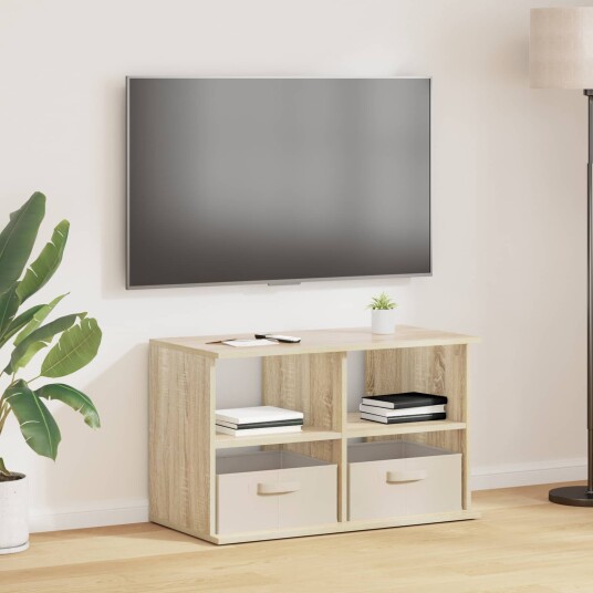 TV stativ med skuff Sonoma eik 79 x 40 x 48 cm TV stativ med skuff Sonoma eik 79 x 40 x 48 cm