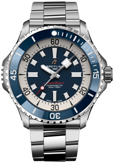 Breitling Herreklokke A17378E71C1A1 Superocean Automatic 46 Breitling Herreklokke A17378E71C1A1 Superocean Automatic 46