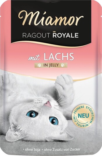 Miamor Våtfôr Ragout Royale I Gelè Laks 44 X 100 G Miamor Våtfôr Ragout Royale I Gelè Laks 44 X 100 G