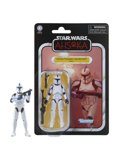 Star Wars Ahsoka Vintage Collection Clone Trooper Løytnant 9,5 cm med tilbehør