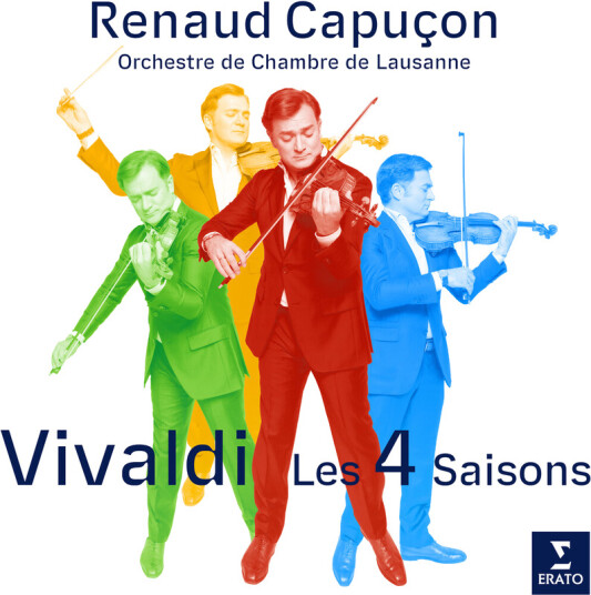 Renaud Capuçon Vivaldi: Four Seasons Chevalier De SaintGeorges: LP/Vinyl Renaud Capuçon Vivaldi: Four Seasons Chevalier De SaintGeorges: LP/Vinyl