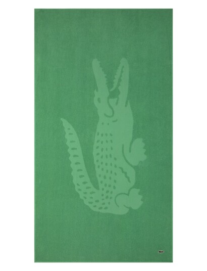 Lacoste Lsport Beach Towel Green Home VERT 90X160CM