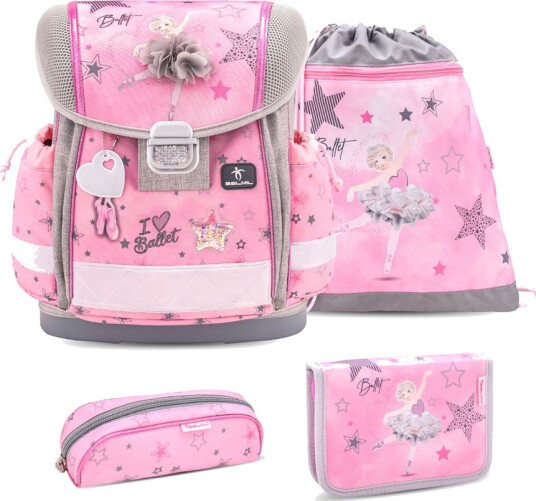 Ballerina Skolesekk Med 4 Deler Belmil School Bags 881894