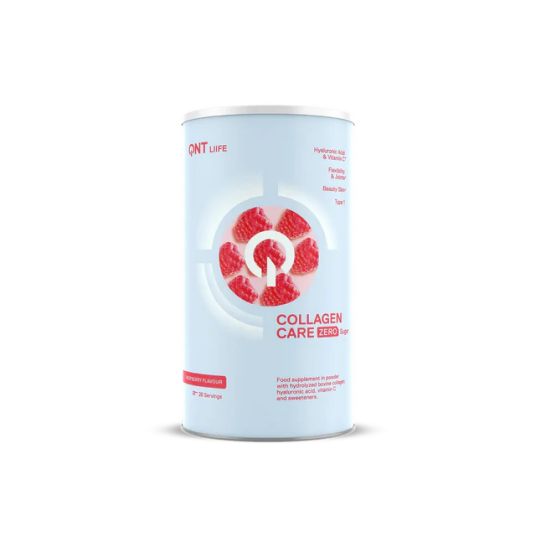 QNT Collagen Powder 390g Raspberry QNT Collagen Powder 390g Raspberry