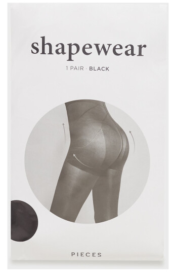 Pieces Svart Pcshaper 40 Den Tights Noos