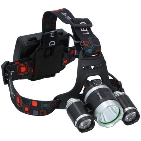 Trippel, kraftig hodelykt 200 lumen Trippel, kraftig hodelykt 200 lumen
