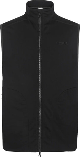 Knowledge Cotton Apparel Dynamic Wool Fleece Vest Black L