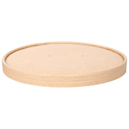 NATUREStar Lokk Nature papir til skål 18.5 cm (Ø) Brun 50 Stykk / Forpakning