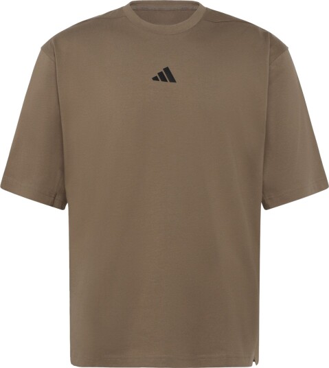 Adidas Performance Oversize Tee Khaki green S