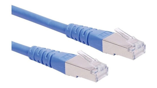 Roline S/Ftp Cat.6 5.0 M 5 M Cat6 Sf/Utp S-Ftp Rj-45 Rj-45 Blå