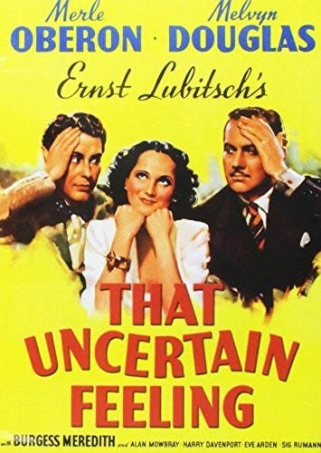 That Uncertain Feeling DVD