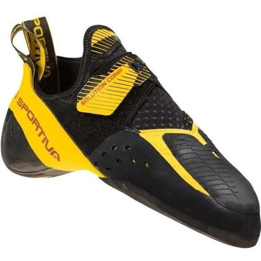 La Sportiva Solution Comp Svart/Gul La Sportiva Solution Comp Svart/Gul