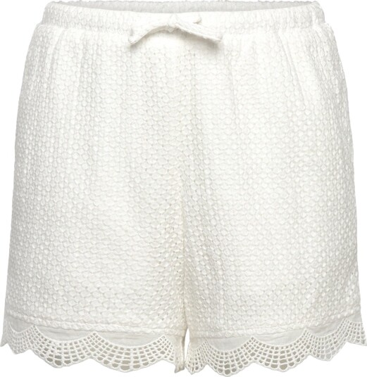 Grunt Grbris Lace Shorts   White   176
