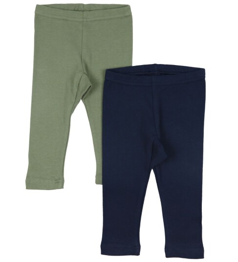 pippi Leggings 2 Pack Deep Lichen Green pippi Leggings 2 Pack Deep Lichen Green