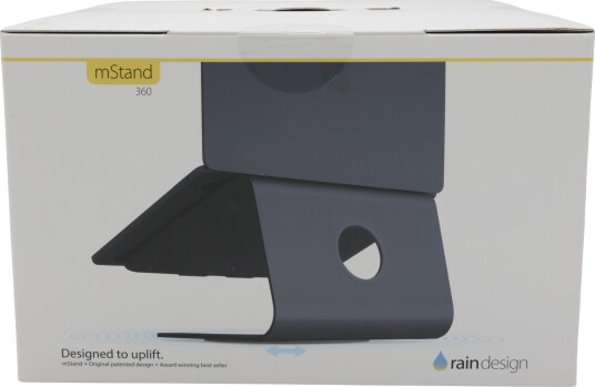 Rain Design mStand360 Laptopstativ med 360° roterbar base Midnight