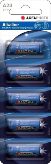 LR23A/A23 5-pak AgfaPhoto batteri - Alkaline, 12V