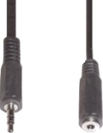 E+P B 125/5 3.5Mm Hankjønn 3.5Mm Hunkjønn 5 M Sort