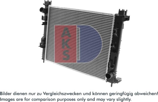AKS DASIS 180124N Radiator motorkjøling