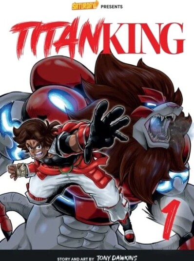 Titan King, Volume 1 - Rockport Edition Av Tony Dawkins, Saturday Am