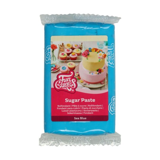 Blå Fondant Fra Funcakes 250g Blå Fondant Fra Funcakes 250g