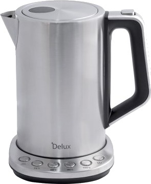 Orava Delux 1,7 L 2200 W Rustfritt Stål Rustfritt Stål Justerbar Termostat Vannmåler