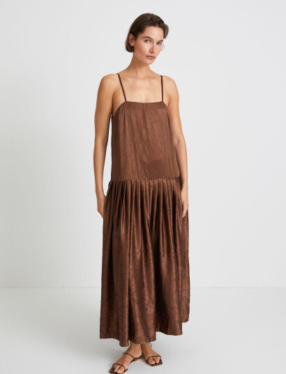 Stylein Milena Dress - Brown - M Stylein Milena Dress - Brown - M