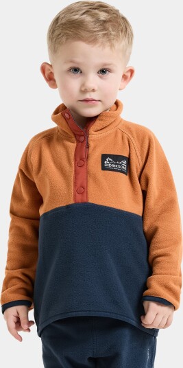 Didriksons Monte Kids" Half Button Brown 128 Didriksons Monte Kids" Half Button Brown 128