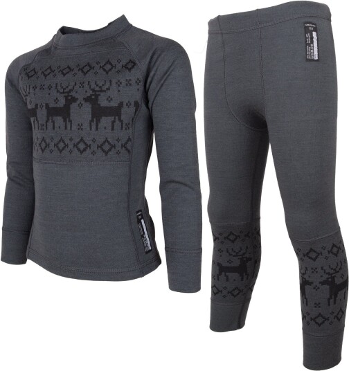 Lindberg Kåbdalis Superundertøy Merino Anthracite 100