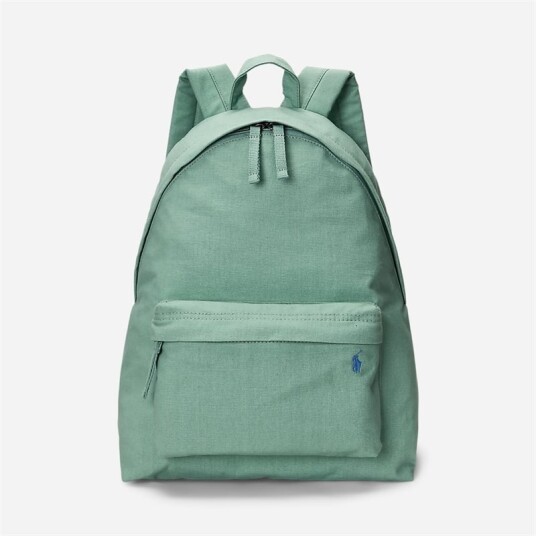 Ralph Lauren Canvas Backpack - Faded Mint Grønn OS