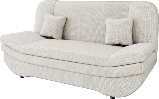 Figurelle Sovesofa 2 seter i Chenille Hvit