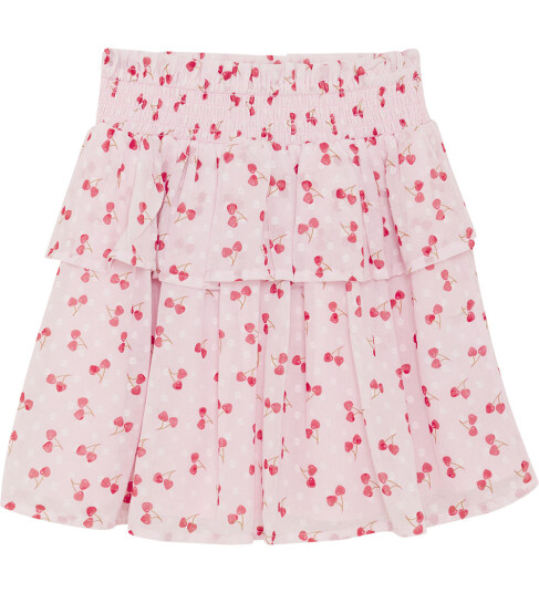 Creamie Skirt Crepe Dobby Pink 122