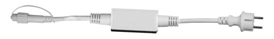 Star Trading System LED oppstartkabel start 1,8m. 230V. HVIT. 466-28