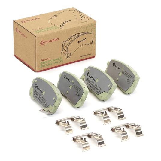 Bremseklosser BREMBO P 30 035G Bremseklosser BREMBO P 30 035G