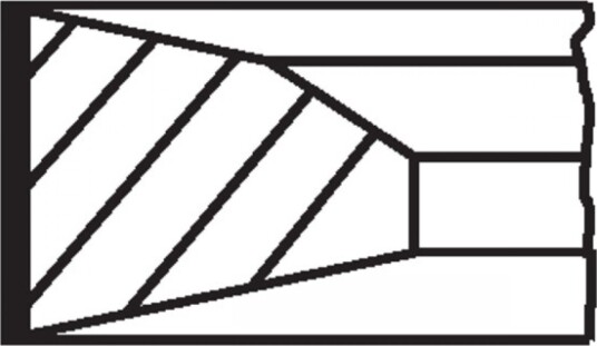 Stempelringsett MAHLE 001 RS 11119 0N1