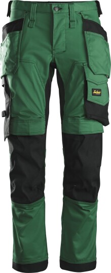 Snickers Workwear 6241 AllroundWork Arbeidsbukse skoggrønn, stretch Skogsgrønn, Klær