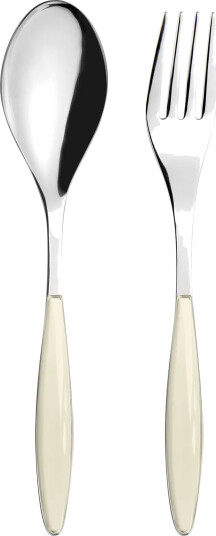 Guzzini Feeling serveringsbestikk Cream 2 deler Guzzini Feeling serveringsbestikk Cream 2 deler