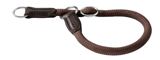 Hunter T-Collar Freestyle Rope Brown 50/M-L HU 43663