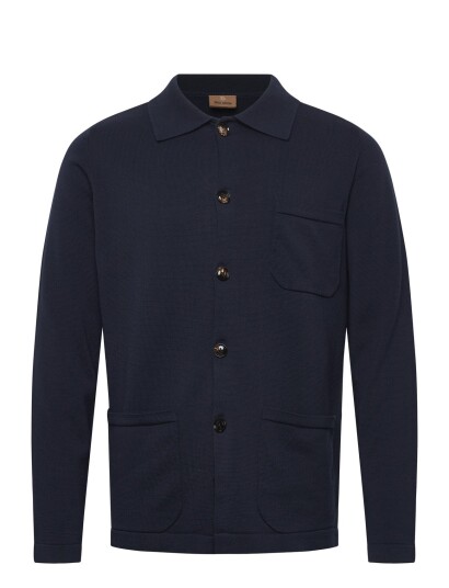 Mos Mosh Gallery Mmgconway Knit Jacket Navy L