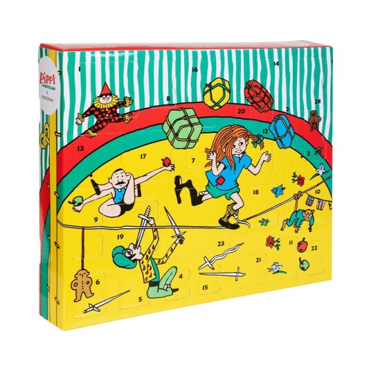 Pippi Langstrømpe Adventskalender 2024