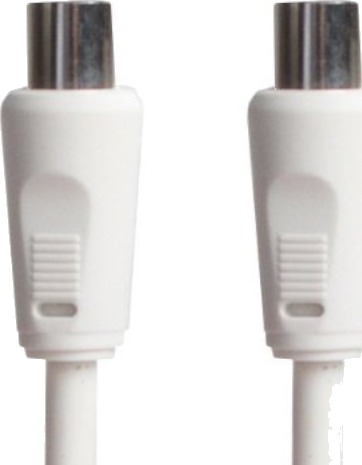 Connectech Antennekabel 90dB 10m Hvit CTV9030