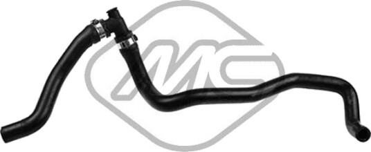 Slange, varmeveksler-radiator Metalcaucho 07725