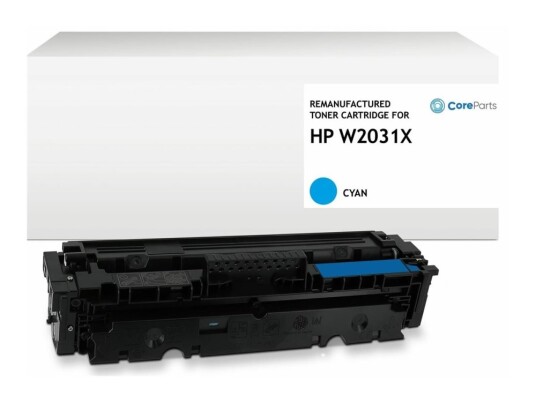 Coreparts - Cyan - Kompatibel - Tonerpatron Alternativ For: Hp W2031x - For Hp Color Laserjet Enterprise M455 Mfp M480  Color Laserjet Pro M454 Mfp M479