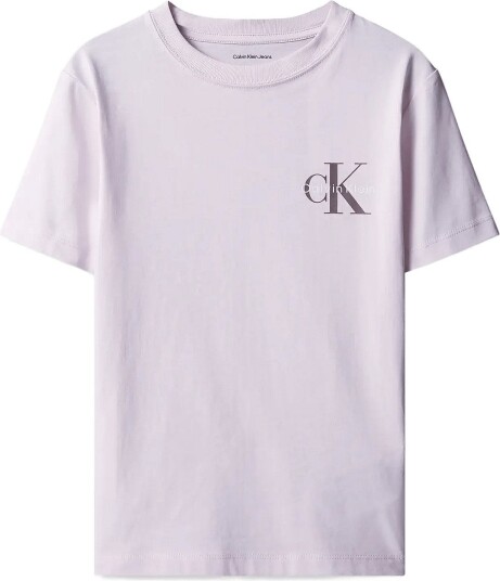 Calvin Klein Small Chest Monologo Ss T Shirt Purple 128 Calvin Klein Small Chest Monologo Ss T Shirt Purple 128